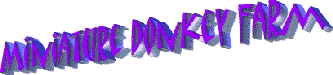 Rock 'n' Roll Miniature Donkey Farm Logo (4502 bytes)