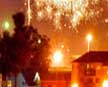 The Rocket's Red Glare with bombs bursting in air